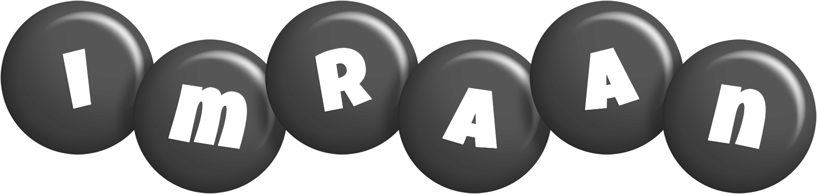 Imraan candy-black logo