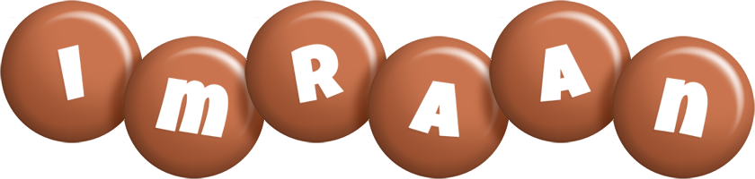 Imraan candy-brown logo