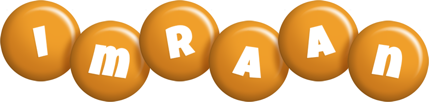 Imraan candy-orange logo