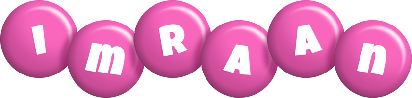 Imraan candy-pink logo