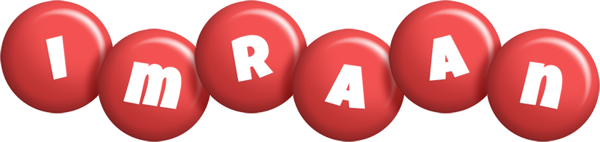 Imraan candy-red logo