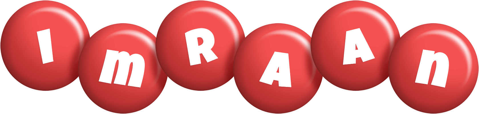Imraan candy-red logo