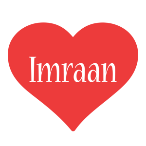 Imraan love logo