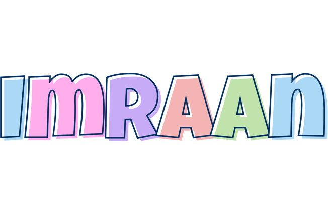 Imraan pastel logo