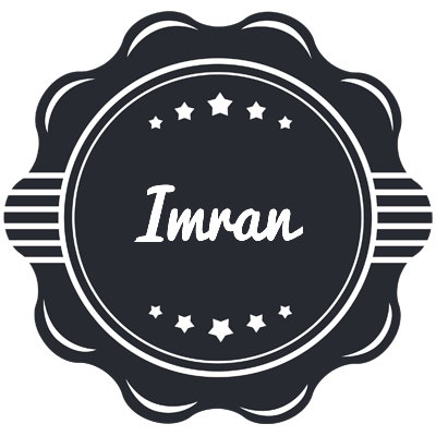 Imran badge logo
