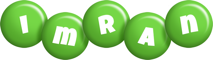 Imran candy-green logo