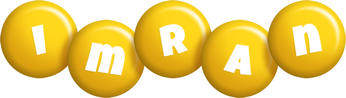 Imran candy-yellow logo