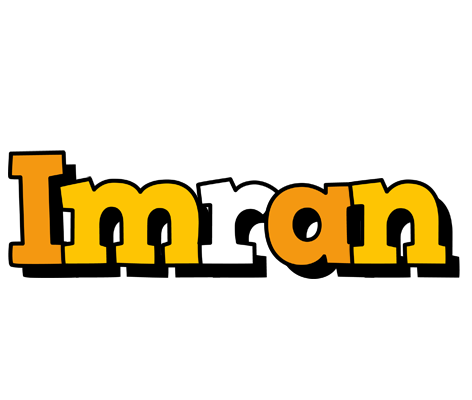 Imran cartoon logo