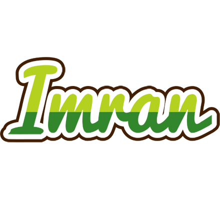 Imran golfing logo