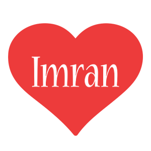 Imran love logo