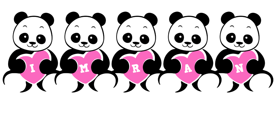 Imran love-panda logo