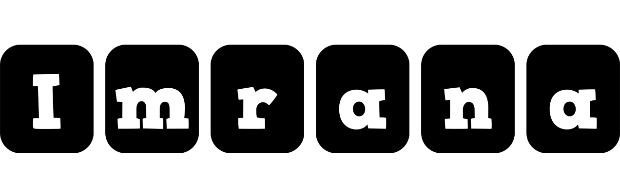 Imrana box logo