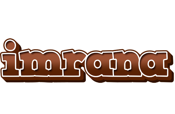 Imrana brownie logo