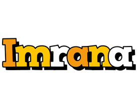 Imrana cartoon logo