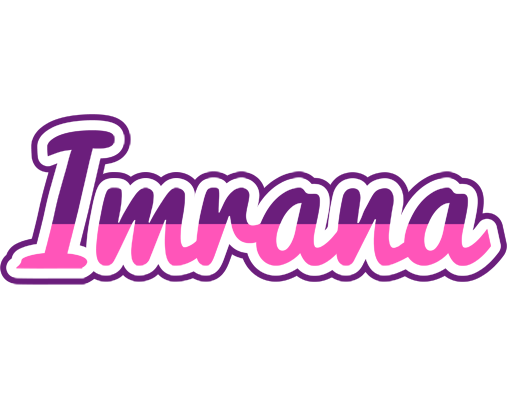 Imrana cheerful logo