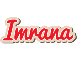 Imrana chocolate logo