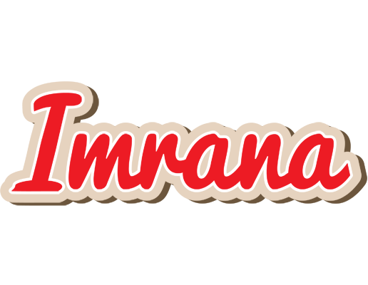 Imrana chocolate logo
