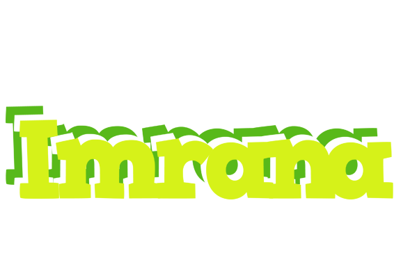 Imrana citrus logo