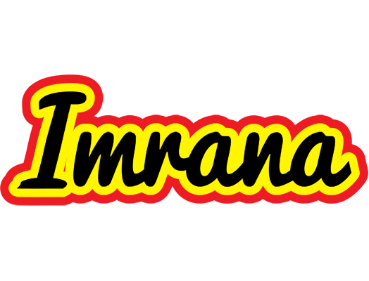 Imrana flaming logo