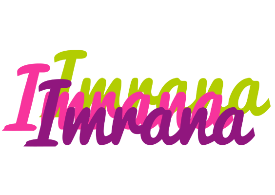 Imrana flowers logo