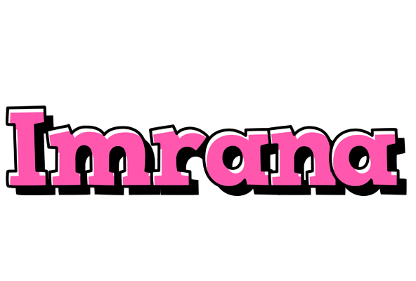 Imrana girlish logo