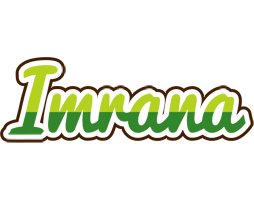 Imrana golfing logo