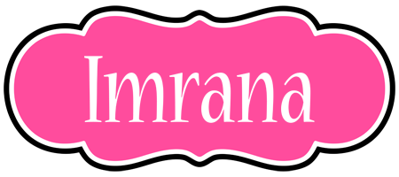 Imrana invitation logo