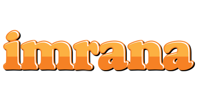 Imrana orange logo