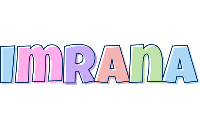 Imrana pastel logo
