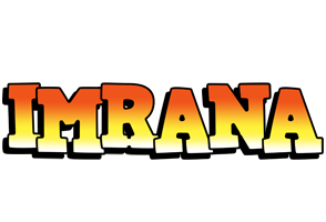 Imrana sunset logo