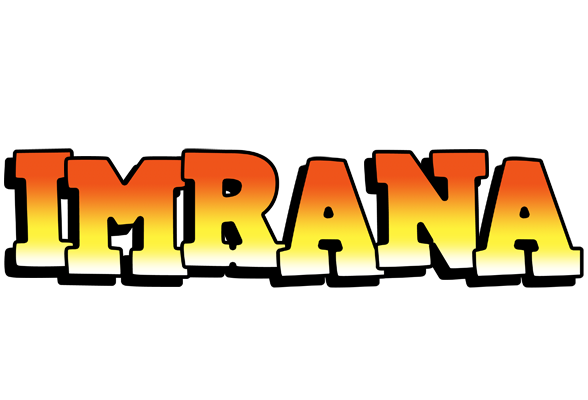 Imrana sunset logo