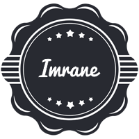 Imrane badge logo