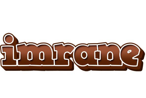Imrane brownie logo