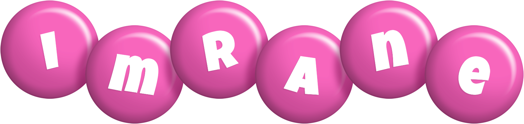 Imrane candy-pink logo