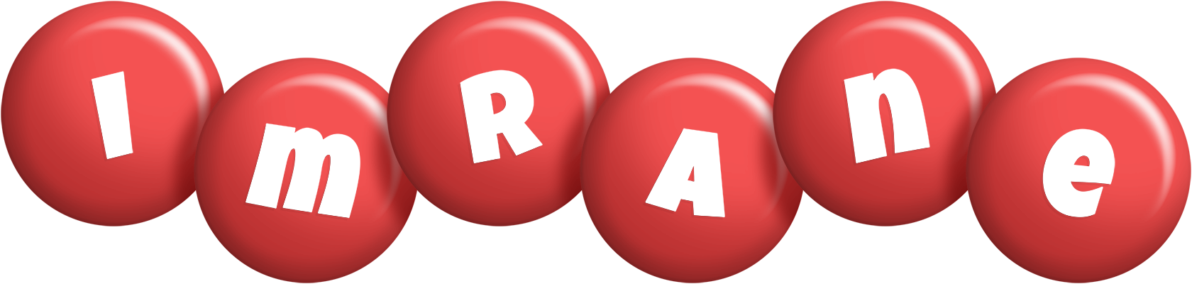 Imrane candy-red logo