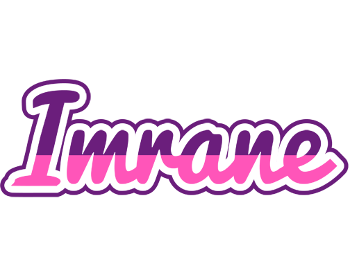 Imrane cheerful logo