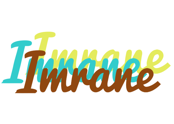 Imrane cupcake logo