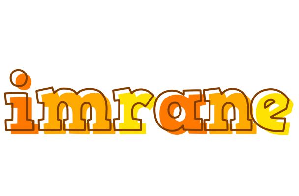 Imrane desert logo