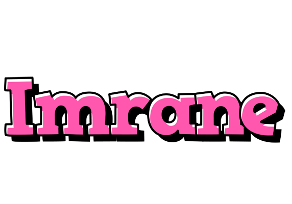 Imrane girlish logo
