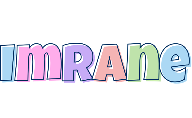 Imrane pastel logo