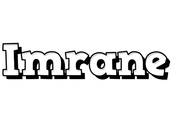 Imrane snowing logo