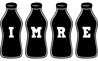 Imre bottle logo