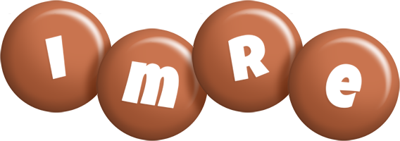 Imre candy-brown logo