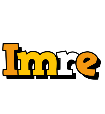 Imre cartoon logo