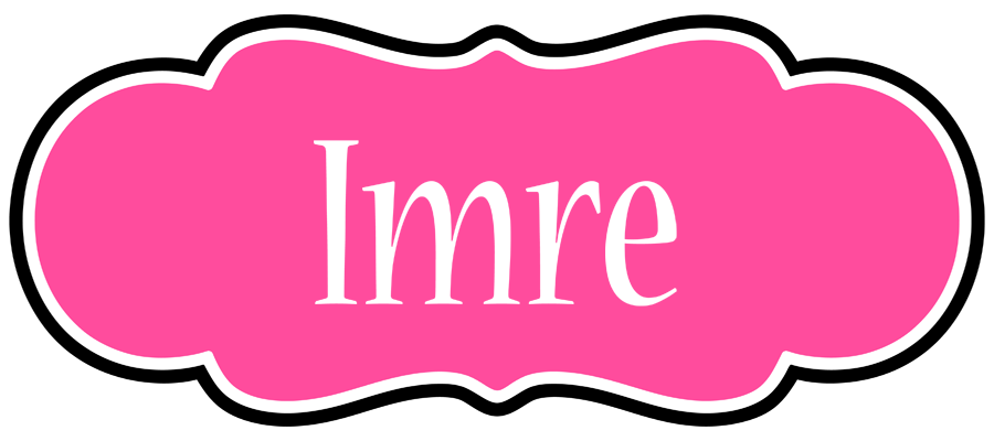 Imre invitation logo