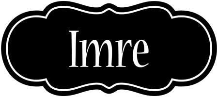 Imre welcome logo