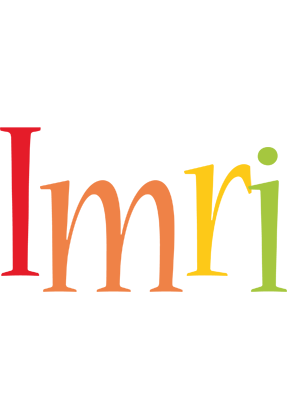 Imri birthday logo