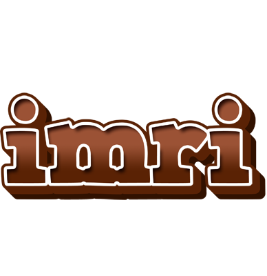 Imri brownie logo