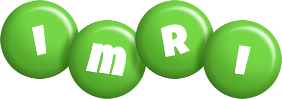 Imri candy-green logo