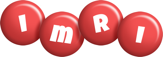 Imri candy-red logo